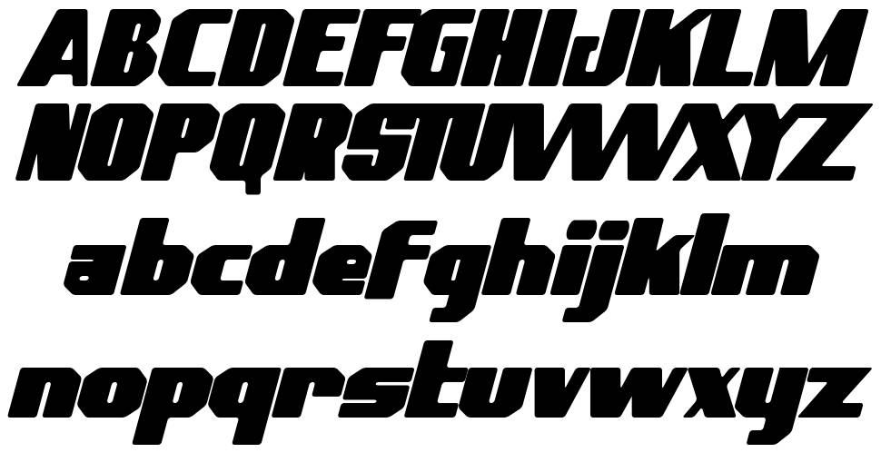 Speedo font Örnekler