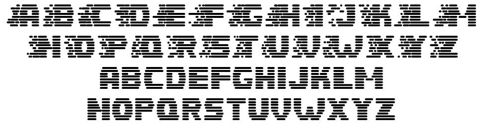 Speedster font specimens