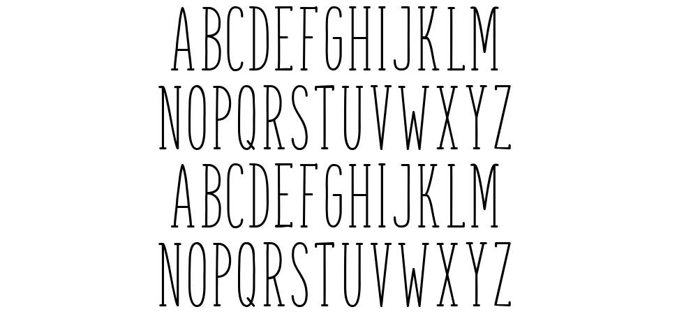Spettekaka Serif font specimens