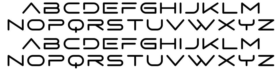 Sphere Fez font specimens
