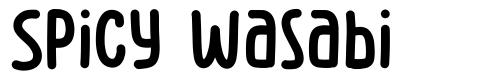 Spicy Wasabi font