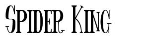 Spider King font
