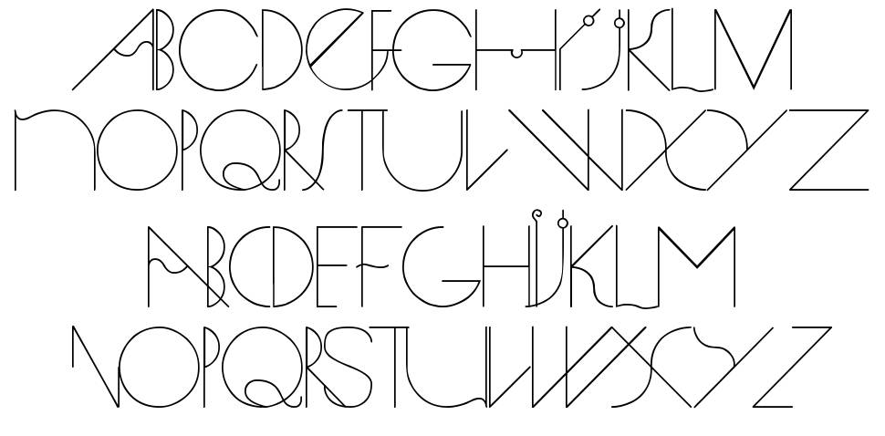 Spike font specimens