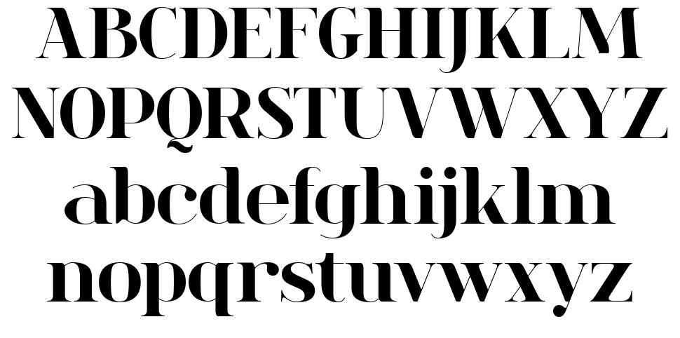 Spinwerad font specimens