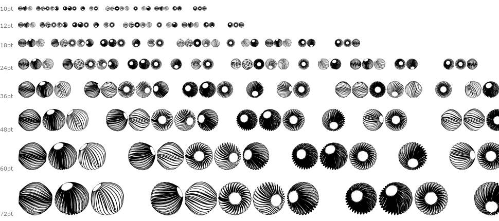 Spiral Object 3D fuente Cascada