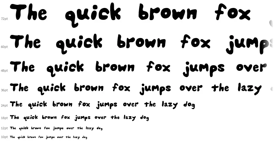 Splats Unsplattedfont waterfall