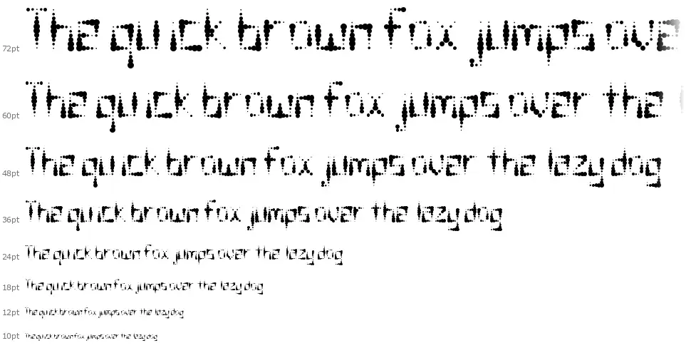 Splotch font Şelale