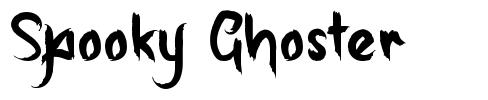 Spooky Ghoster font
