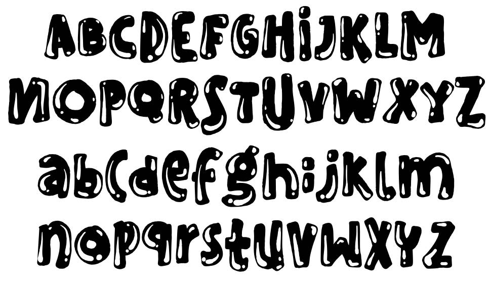 Spooky Lucky font