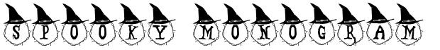 Spooky Monogram
