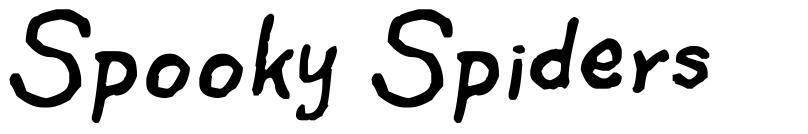 Spooky Spiders font