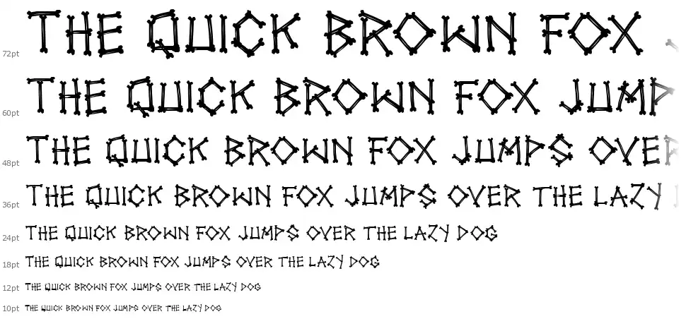 Spookybonesfont waterfall