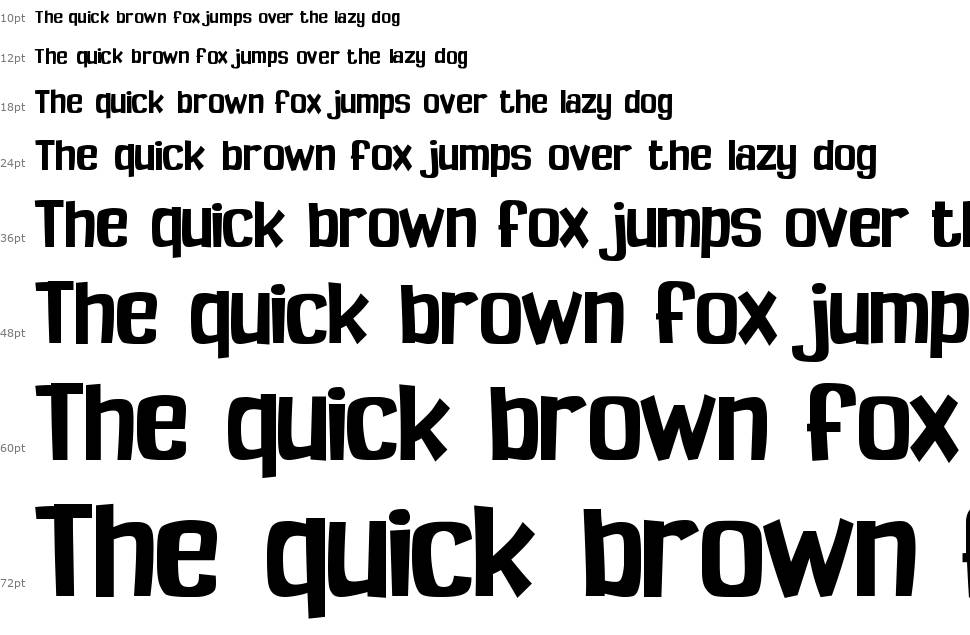 Spoopy font Şelale