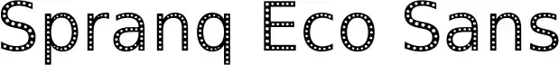 Spranq Eco Sans