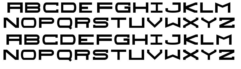 Sprawl font specimens