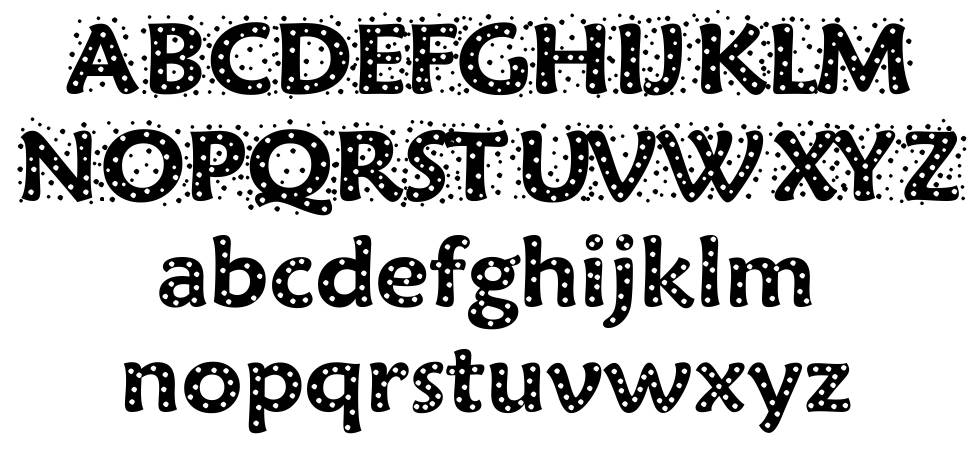 Sprinkles フォント 標本