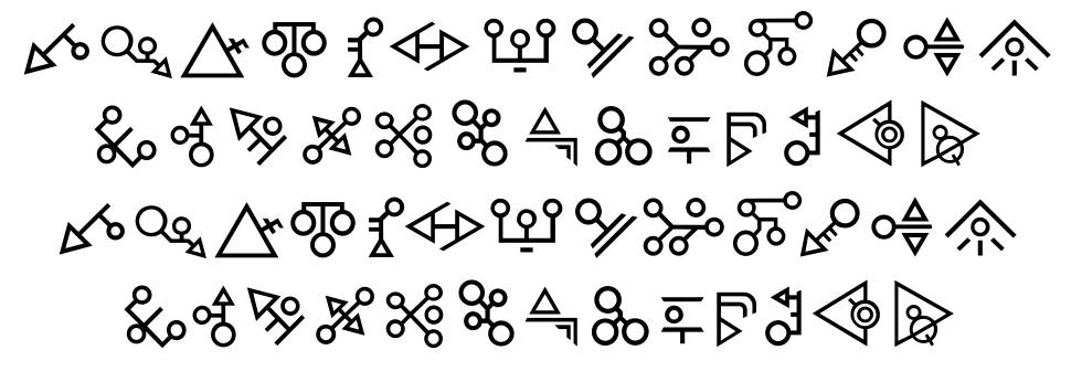 Sprykski 字形 标本