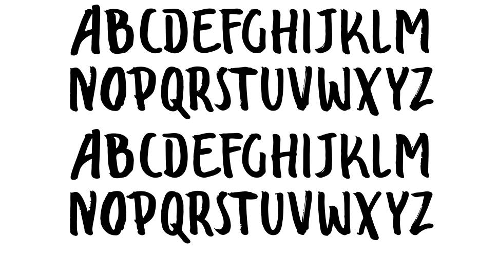 Spydol font Örnekler
