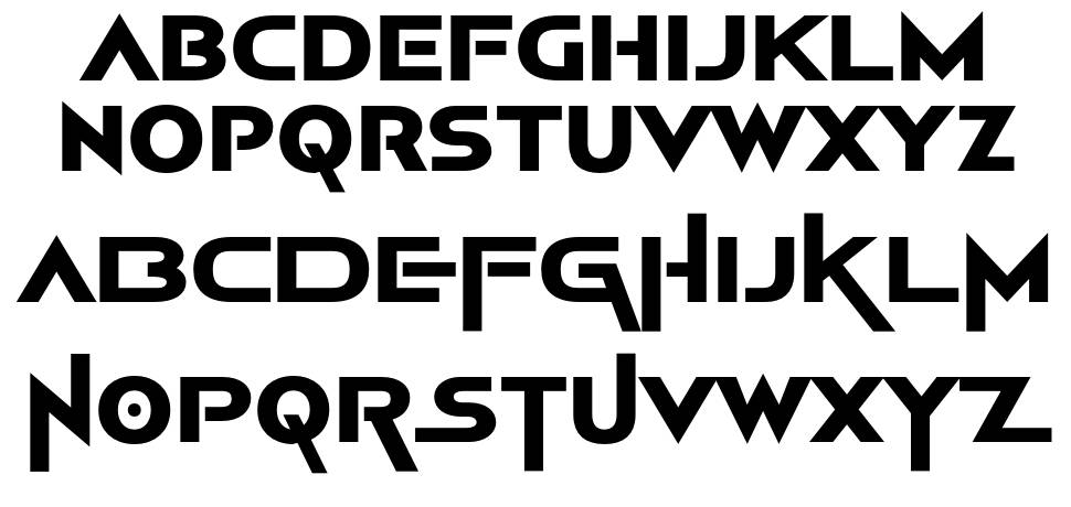 Square Game font specimens