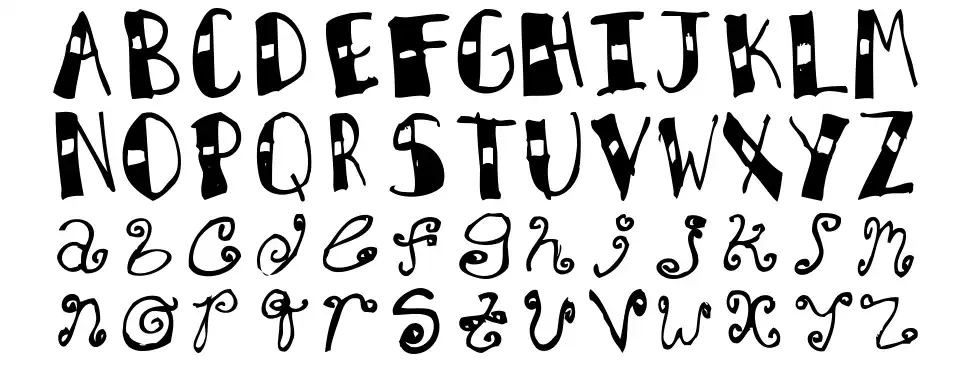 Square One Jenna!font specimens