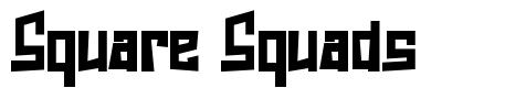Square Squads font