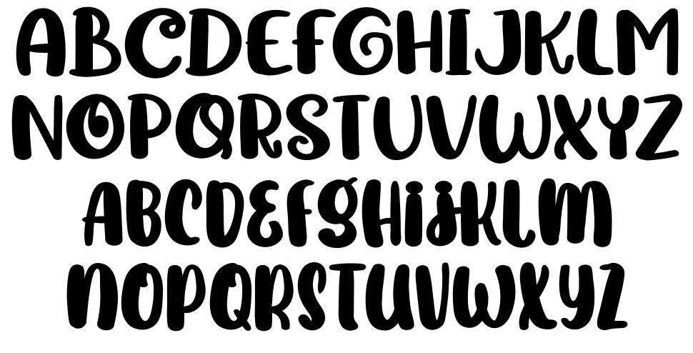 Squeezy font