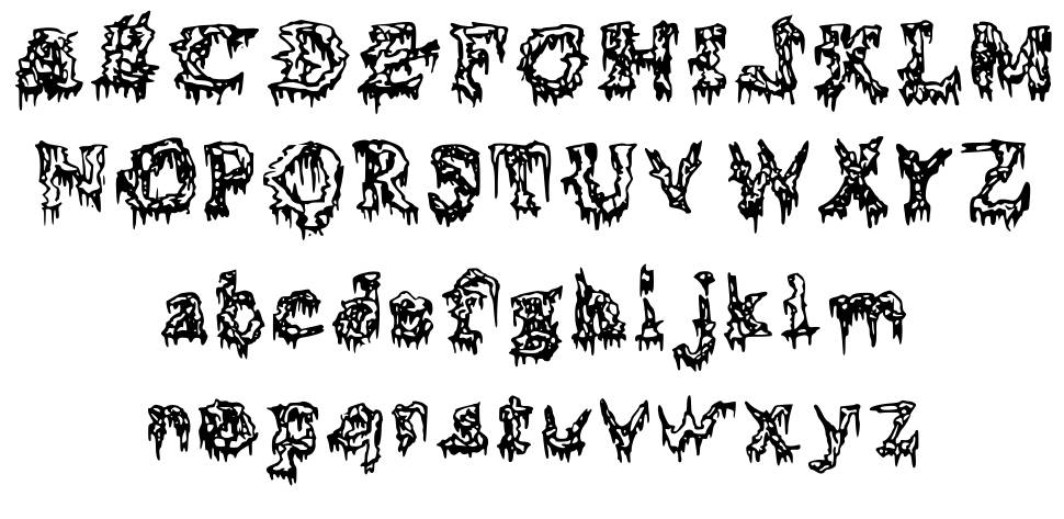 Squelettics písmo