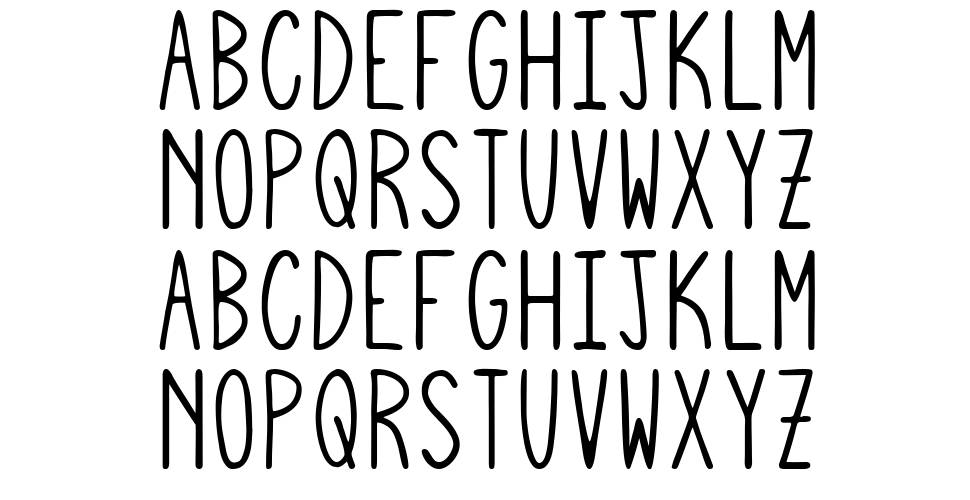 Squiggly Asta font
