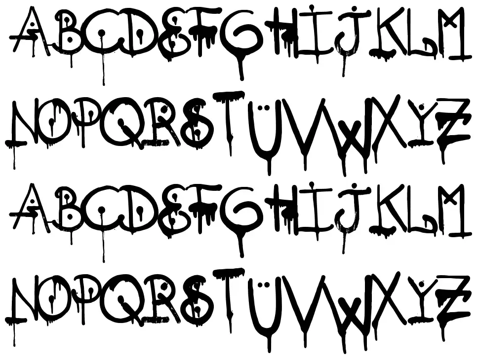 SQZRfont specimens