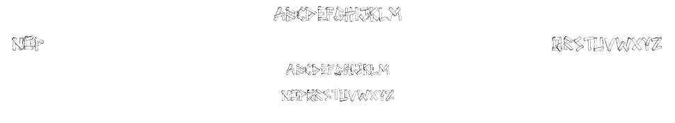 Sri Papan フォント 標本