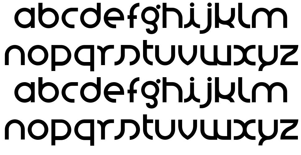 St Nova Sans font specimens