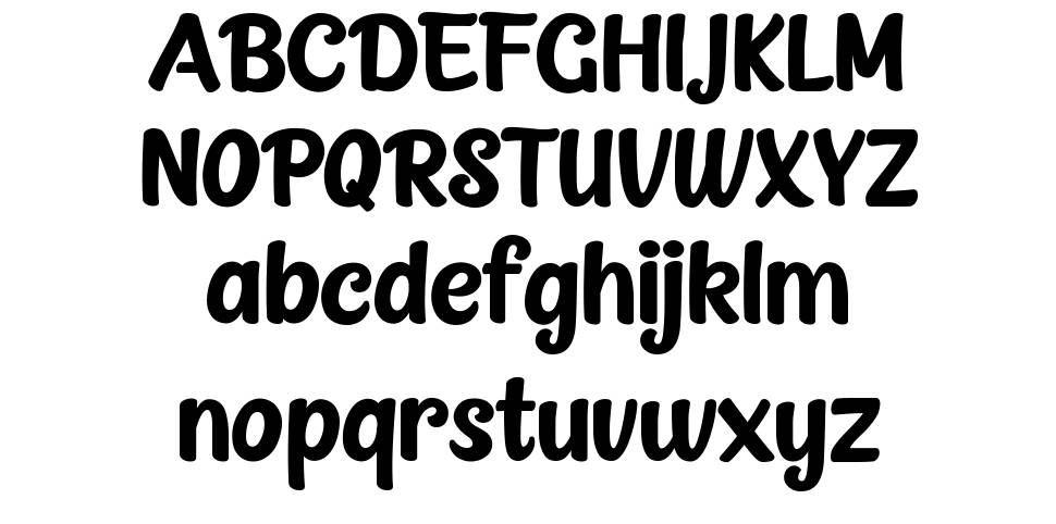 Stabillo font Örnekler