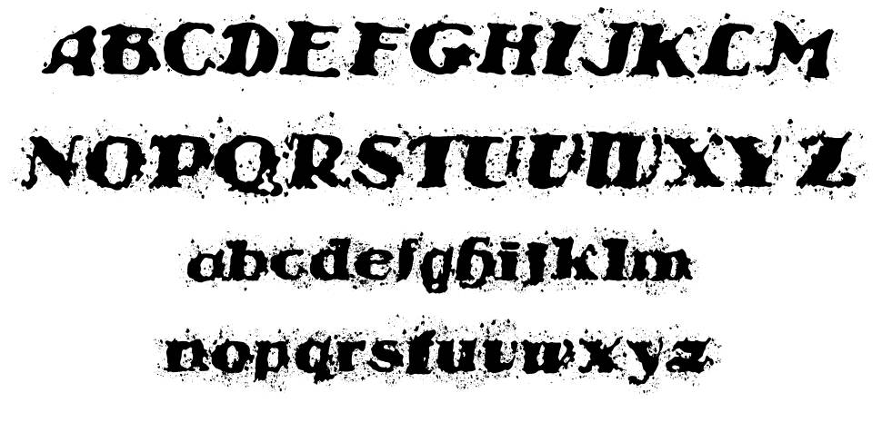StableNo フォント 標本