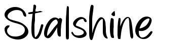 Stalshine шрифт