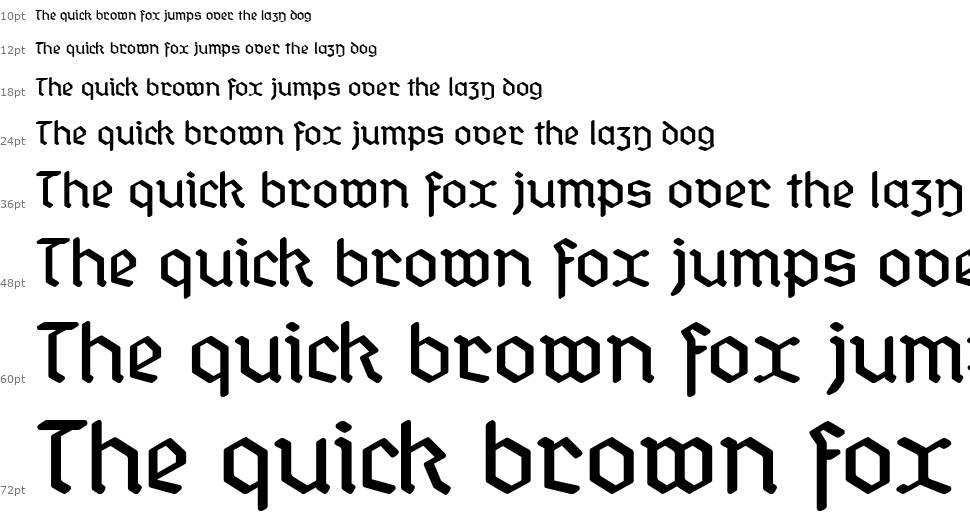 Standard Graf font Şelale