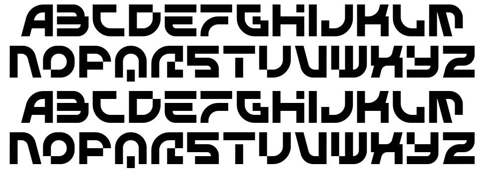 Starblaster font specimens