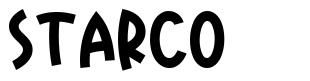 Starco font