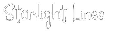 Starlight Lines font