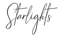 Starlights písmo