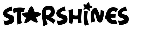 Starshines font