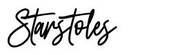 Starstoles шрифт