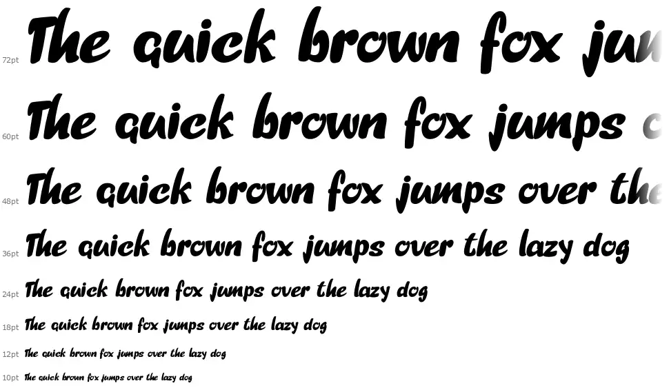 Startfont waterfall