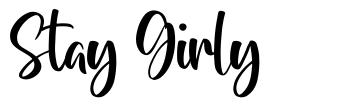 Stay Girly font