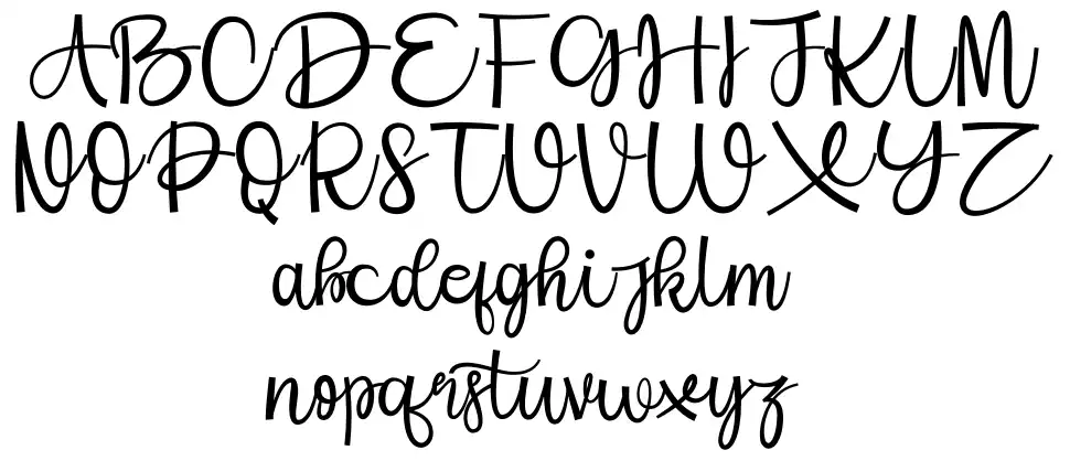 Stay Smilefont specimens