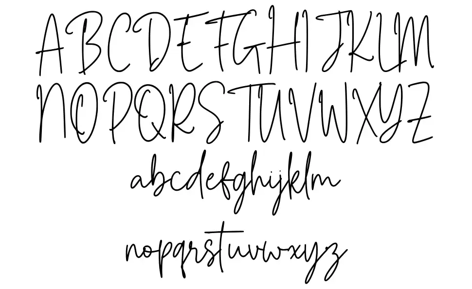 Staying Passionate font Örnekler