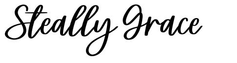 Steally Grace 字形
