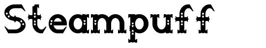 Steampuff font