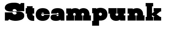 Steampunk 字形