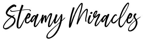Steamy Miracles font