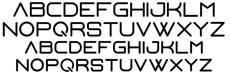 Steelr font specimens